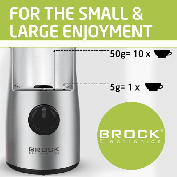 Kaffekvarn CG 1050 SS, 150W
