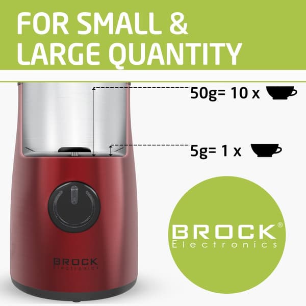 Kaffekvarn CG 2050 RD, 150W