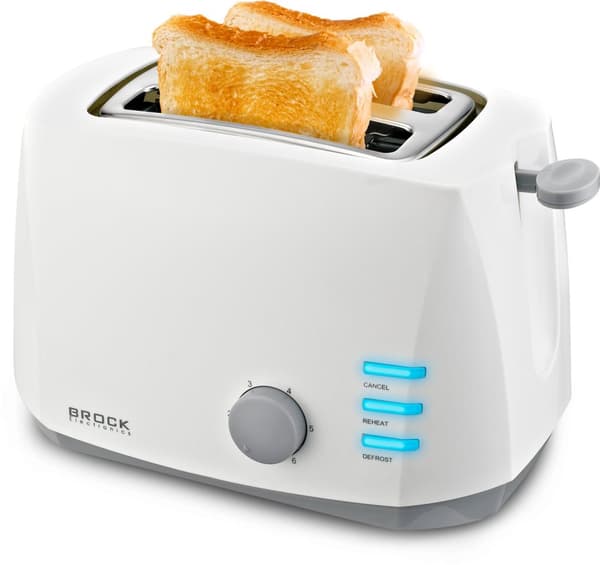 Brødrister BT 1002 WH, 800W