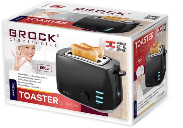 Brödrost BT 1005 BK, 800W