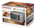 Miniatyrbilde 3 av 3: Ovn med varmluft og grillfunksjon TO 3001 SS 30L, 1600W