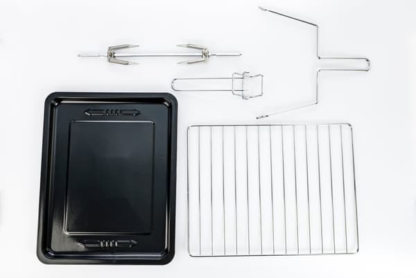 Ovn med varmluft og grillfunksjon TO 3001 SS 30L, 1600W