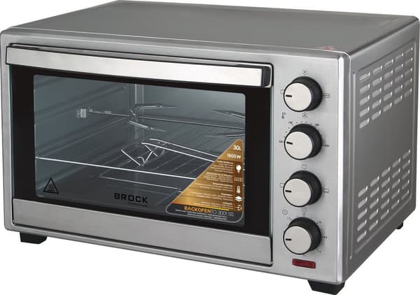 Ovn med varmluft og grillfunksjon TO 3001 SS 30L, 1600W
