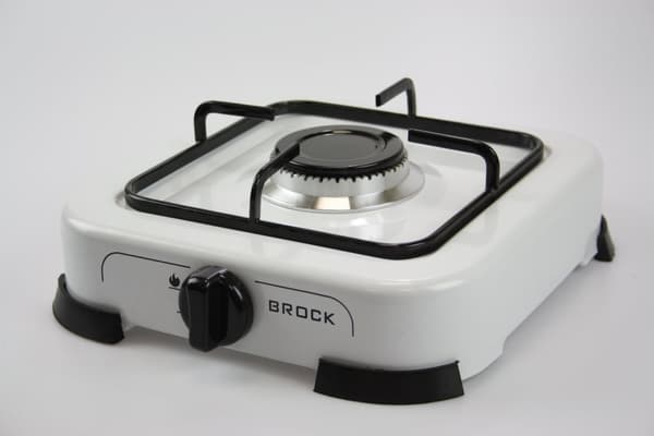 Enkelring gashäll, vit GS 001 W
