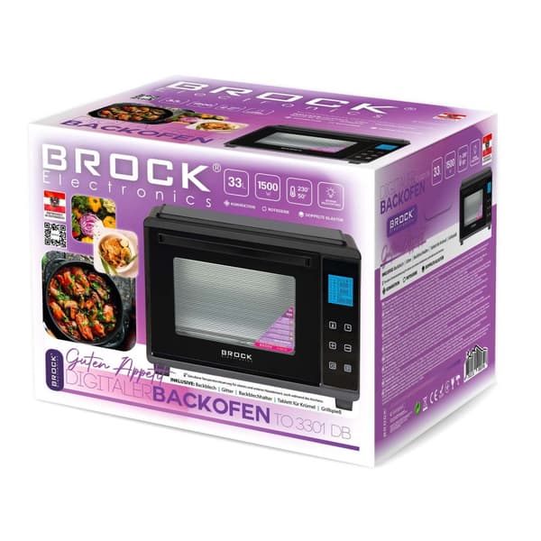 Digital ovn TO 3301 DB 33L, 1500 W