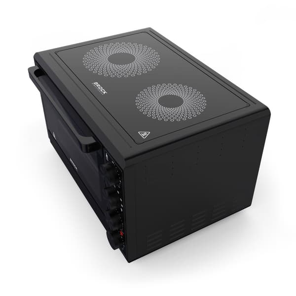 Ovn med kogeplade TO 5002 BKI 50L, 1800W