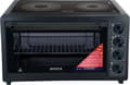 Miniatyrbillede 1 af 8: Ovn med kogeplade TO 5002 BKI 50L, 1800W