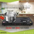 Miniatyrbilde 5 av 11: To-ring elektrisk platetopp EP 200 BK, 2500W