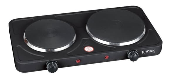 To-ring elektrisk platetopp EP 200 BK, 2500W