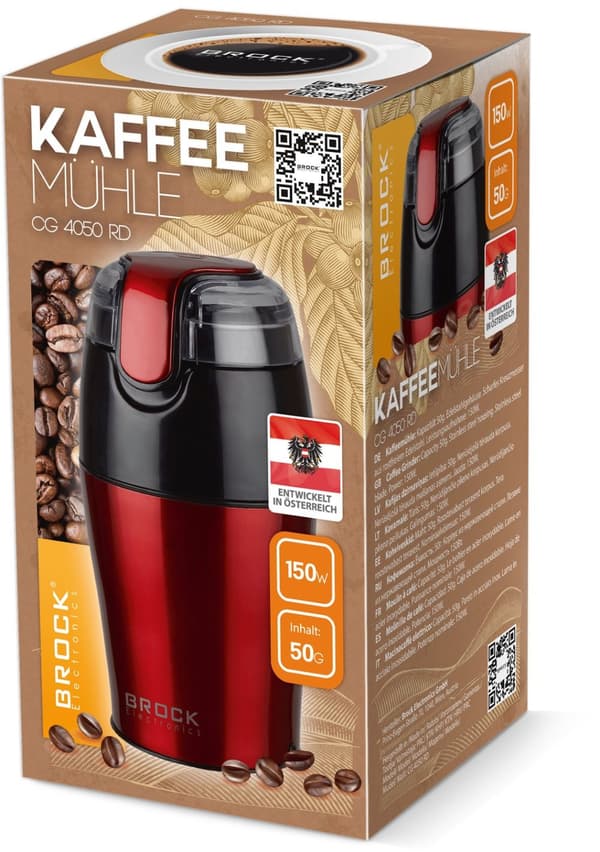 Kaffekvarn CG 4050 RD, 150W