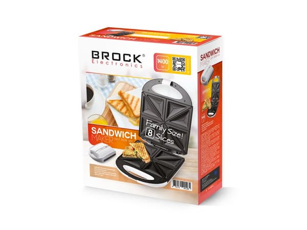 Smørbrødmaskin SSM 3008 WH, XXL 1400W