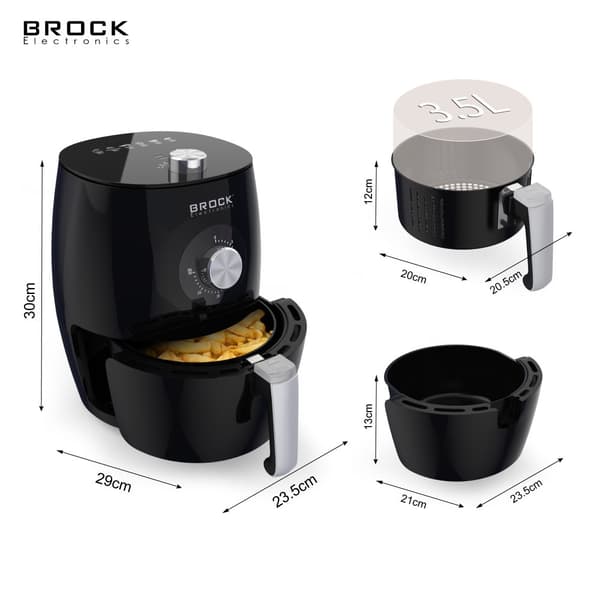 Air Fryer AFM 3501 BK 3,5L, 1300-1500W