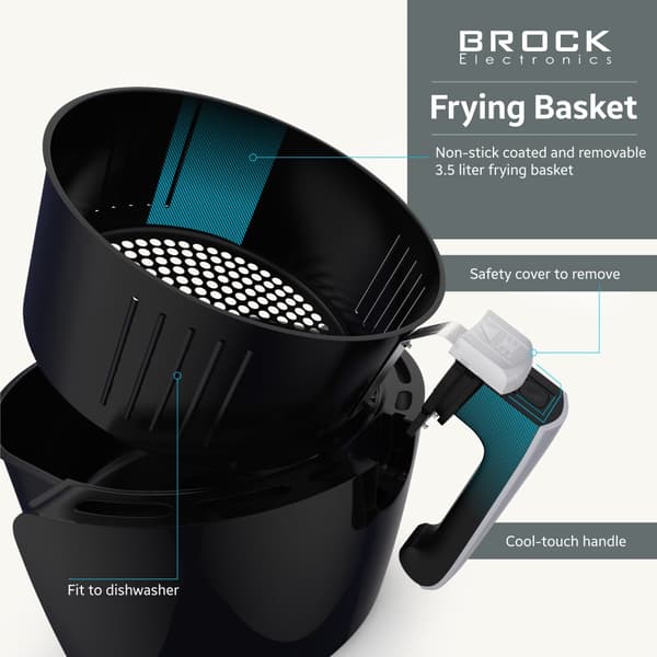 Air Fryer AFM 3501 BK 3,5L, 1300-1500W