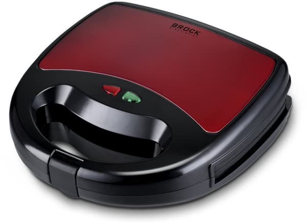 Smörgåsmaskin SSM 6004 RD (smörgås/nöt/våffla/grill), 750W
