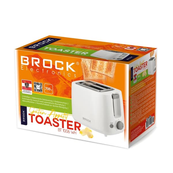 Brödrost BT 1006 WH, 700W