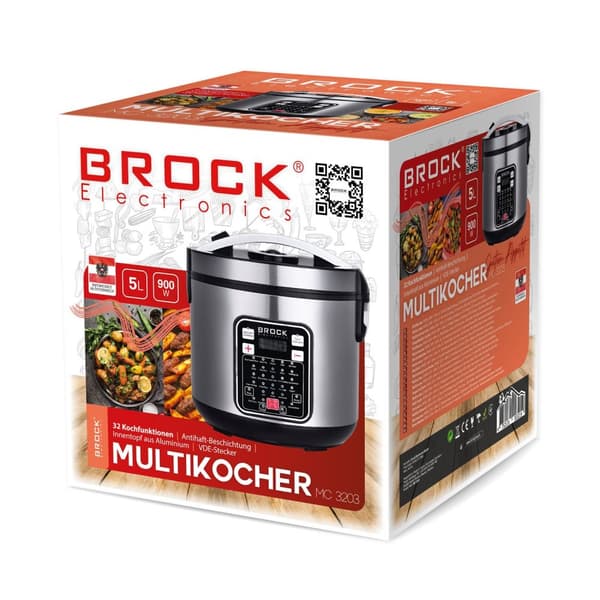 Multicooker MC 3203 5L, 900W (eng)
