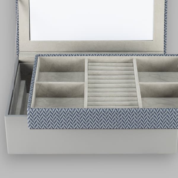 Smykkeskrin – Elegant design, høykvalitets tre, speil