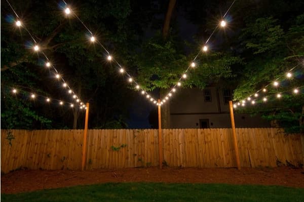 Solar Garden String Lights, 100 varma LED-lampor, 14m