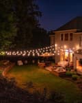 Miniatyrbilde 4 av 9: Solar hagelys, 50 LED-pærer, 7m, varm glød