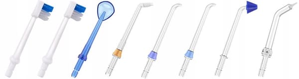 Water Flosser Replacement Tips Set, 8 delar
