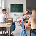 Pikkukuva 5 / 9: Musta läpinäkyvä mesh-koulukynäkotelo – kestävää polyesteriä