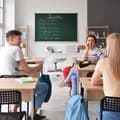 Miniatyrbilde 5 av 9: Sort skoleblyantveske – slitesterk, vannavstøtende polyester