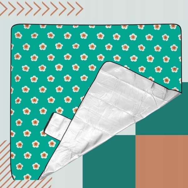 XXL Picnic Tæppe 200x200cm, vandtæt & isoleret