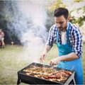 Miniatyrbilde 8 av 9: Bærbar sammenleggbar kullcampinggrill med bæreveske