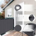 Pikkukuva 9 / 9: Parveke Privacy Screen 1x6m, 95% UV Block, helppo asentaa