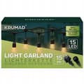 Miniatyrbild 8 av 9: Utomhus LED-slingor, 15m, varmvit, IP44