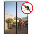Miniatyrbillede 5 af 9: Magnetisk myggenet til døre, nem installation, 80-100x210-220 cm