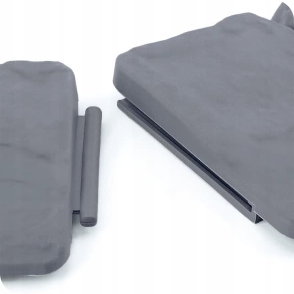 Havekantpalisade, 250 cm x 23 cm, Gråsten