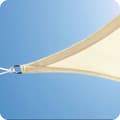 Pikkukuva 3 / 9: Triangle Sun Shade Sail, vedenpitävä, UV-suoja, 3x3m, beige