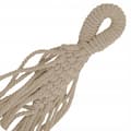Miniatyrbillede 5 af 9: Boho Style Beige hængekøje med frynser, 150 x 190 cm