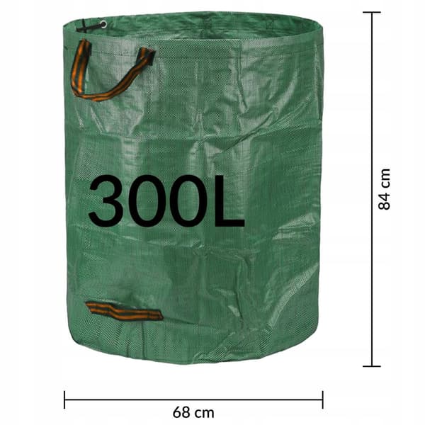 Haveaffaldspose 300L – Holdbar, foldbar, nem at bære