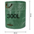 Miniatyrbillede 6 af 9: Haveaffaldspose 300L – Holdbar, foldbar, nem at bære
