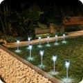 Miniatyrbilde 3 av 9: Solar Garden LED-lys, værbestandig, sett med 6