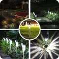 Miniatyrbilde 9 av 9: Solar Garden LED-lys, værbestandig, sett med 6