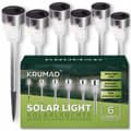 Miniatyrbilde 1 av 9: Solar Garden LED-lys, værbestandig, sett med 6