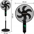 Pikkukuva 8 / 9: Lattiatuuletin näytöllä, 3 nopeutta, oscillation & kaukosäädin