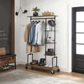 Miniatyrbillede 3 af 6: Tøjstativ, tøjstativ på hjul, 5-lags tøjstativ med metalrør, til soveværelse, butik