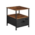 Miniatyrbilde 1 av 7: Nattbord, nattbord med oppbevaring, kommode i stoff, sidebord med 2 hyller