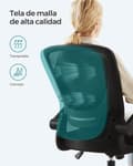 Pikkukuva 7 / 7: Työtuoli, pöytätuoli, mesh-kääntötuoli, ergonominen tietokonetuoli, ristiselän tuki, värähtelevä