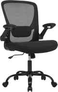 Pikkukuva 1 / 7: Työtuoli, pöytätuoli, mesh-kääntötuoli, ergonominen tietokonetuoli, ristiselän tuki, värähtelevä