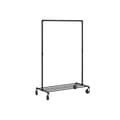 Miniatyrbillede 2 af 7: Heavy Duty Metal Tøjstativ på hjul, Holder 90 kg, Industrielt Design, Frakkestativ med 1 tøj