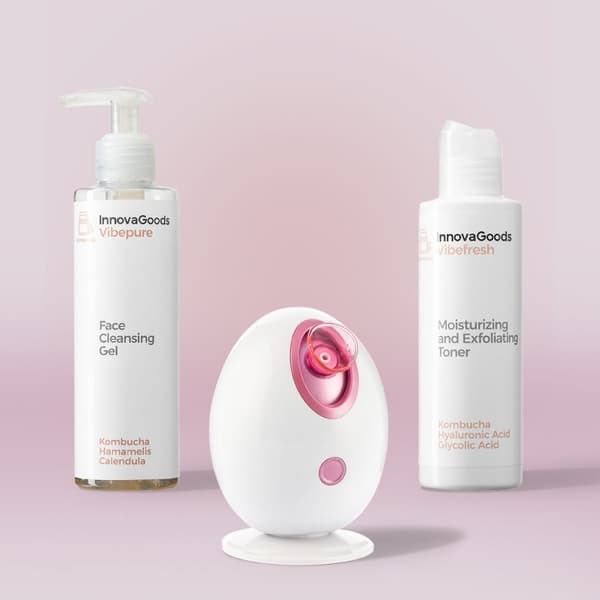 Deep Cleansing Facial Treatment Pack Kombucha InnovaGoods.