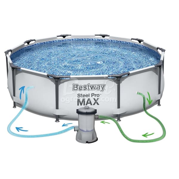 Ramme havepool 305 x 76 cm 17 i 1 Bestway 56408