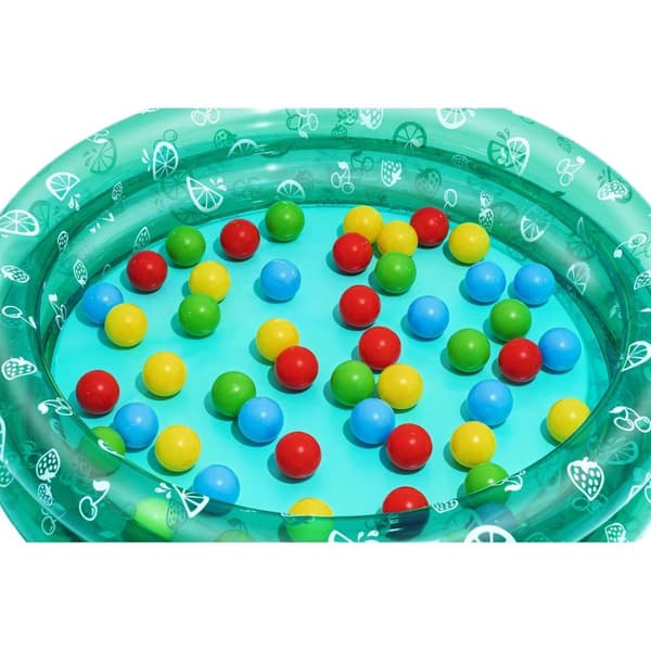 Oppustelig pool til børn med bolde 91x20cm Bestway 51141