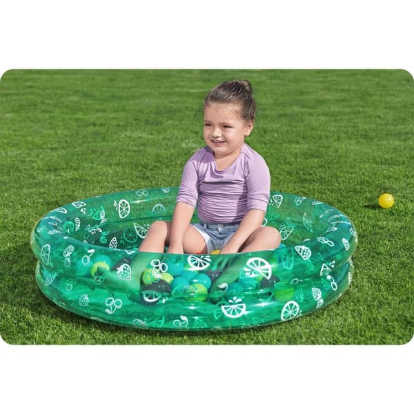 Oppustelig pool til børn med bolde 91x20cm Bestway 51141