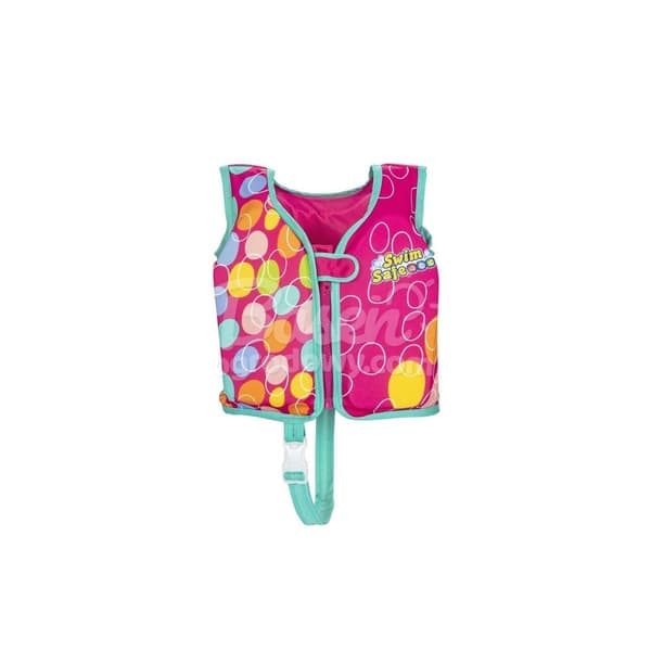 Svømmevest til børn pink S/M Bestway 32176